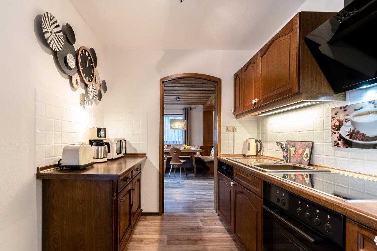 Ferienwohnung Anna การ์มิช-พาร์เทนเคียร์เชน ภายนอก รูปภาพ
