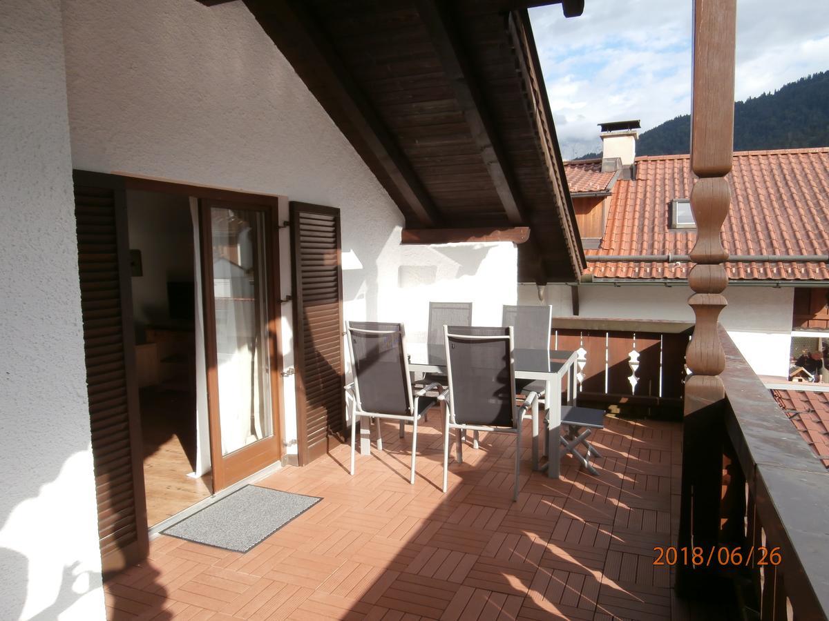 Ferienwohnung Anna การ์มิช-พาร์เทนเคียร์เชน ภายนอก รูปภาพ