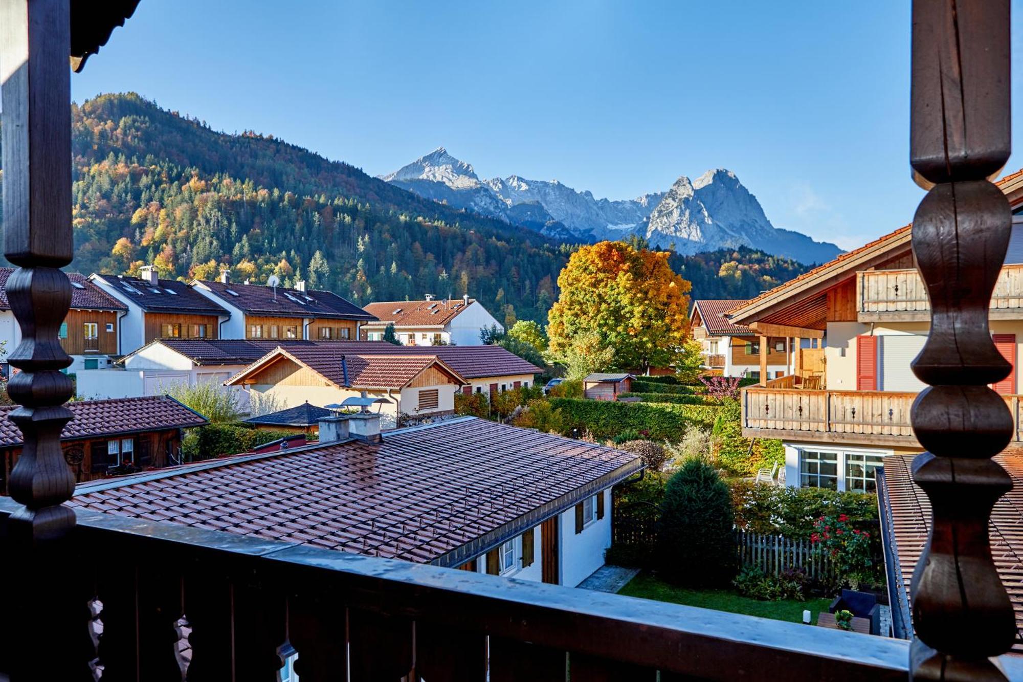 Ferienwohnung Anna การ์มิช-พาร์เทนเคียร์เชน ภายนอก รูปภาพ