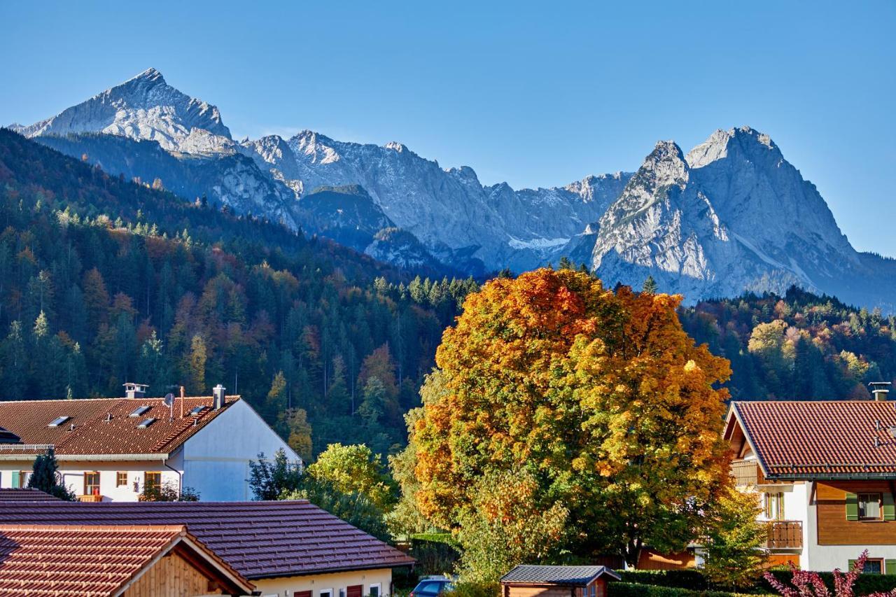 Ferienwohnung Anna การ์มิช-พาร์เทนเคียร์เชน ภายนอก รูปภาพ